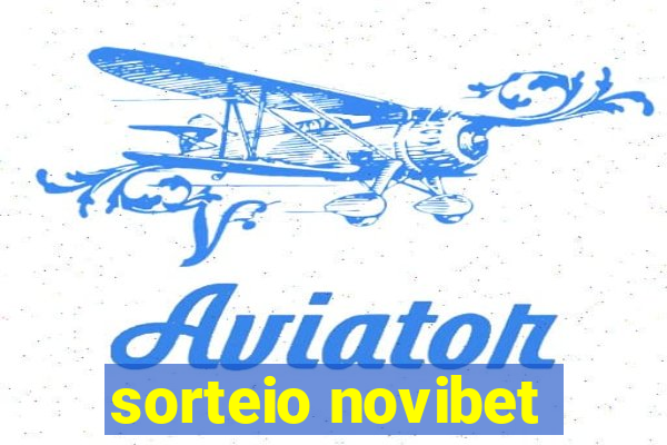 sorteio novibet